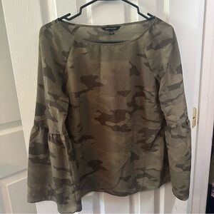 Camo blouse